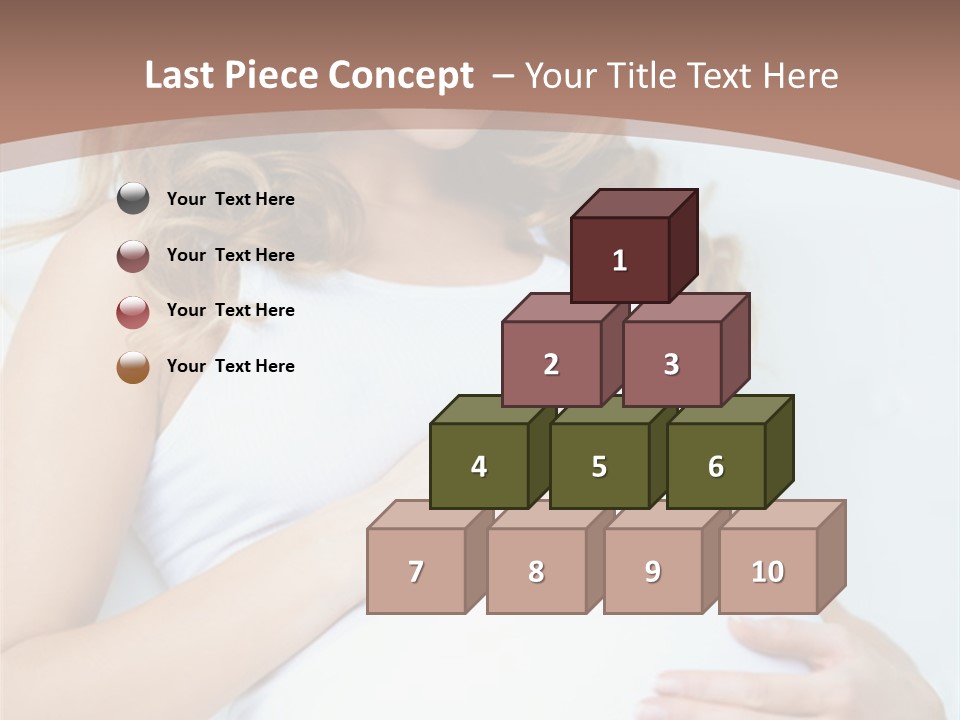 Pregnancy Woman Child PowerPoint Template