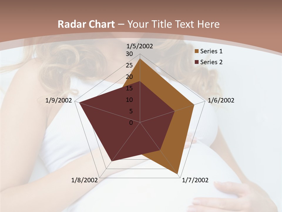 Pregnancy Woman Child PowerPoint Template