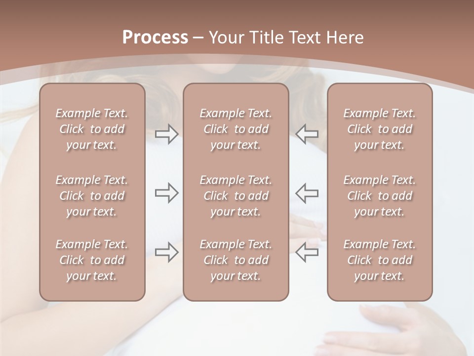 Pregnancy Woman Child PowerPoint Template