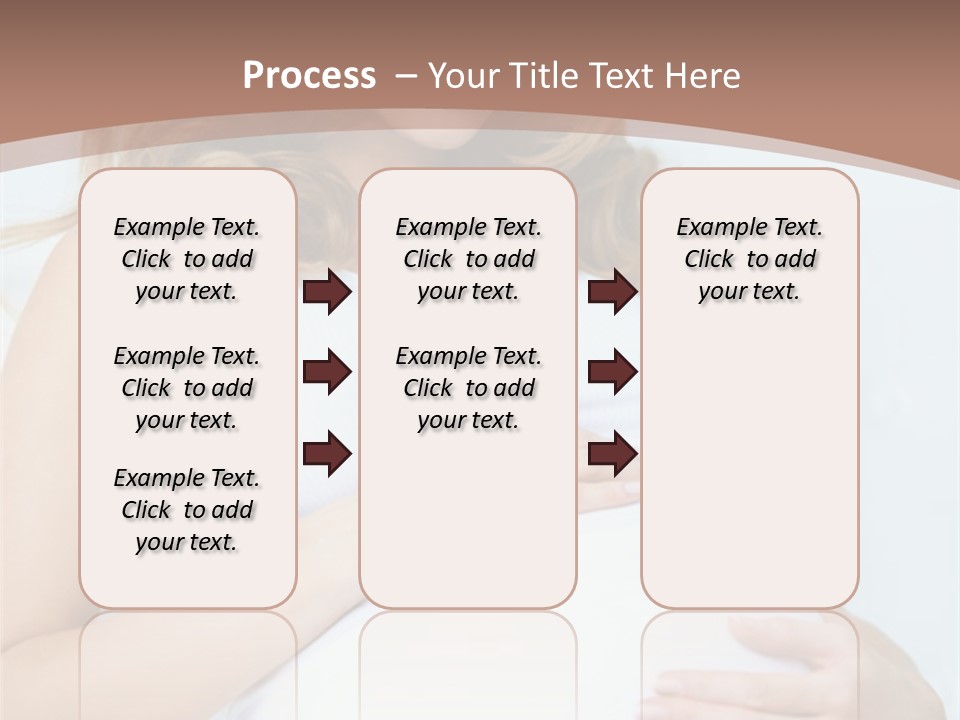 Pregnancy Woman Child PowerPoint Template