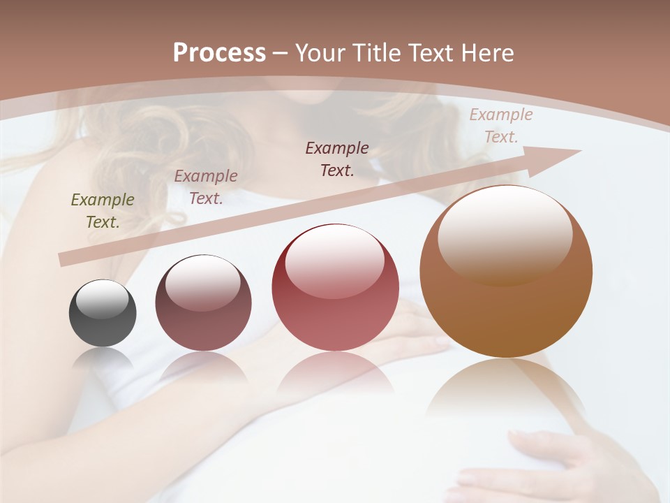 Pregnancy Woman Child PowerPoint Template