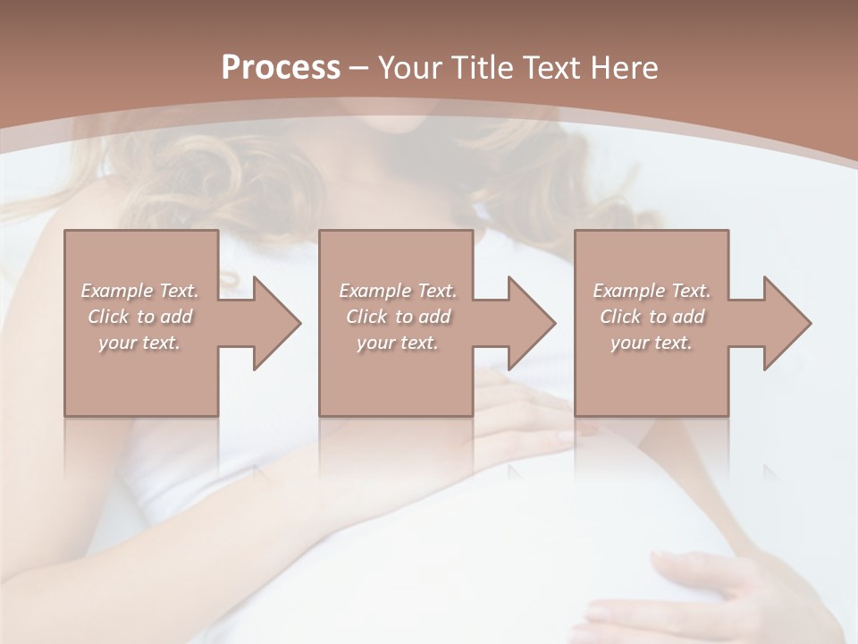 Pregnancy Woman Child PowerPoint Template