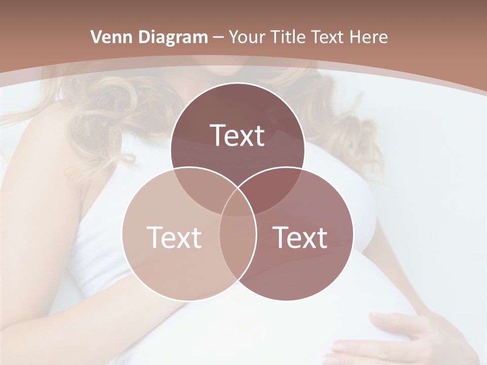 Pregnancy Woman Child PowerPoint Template