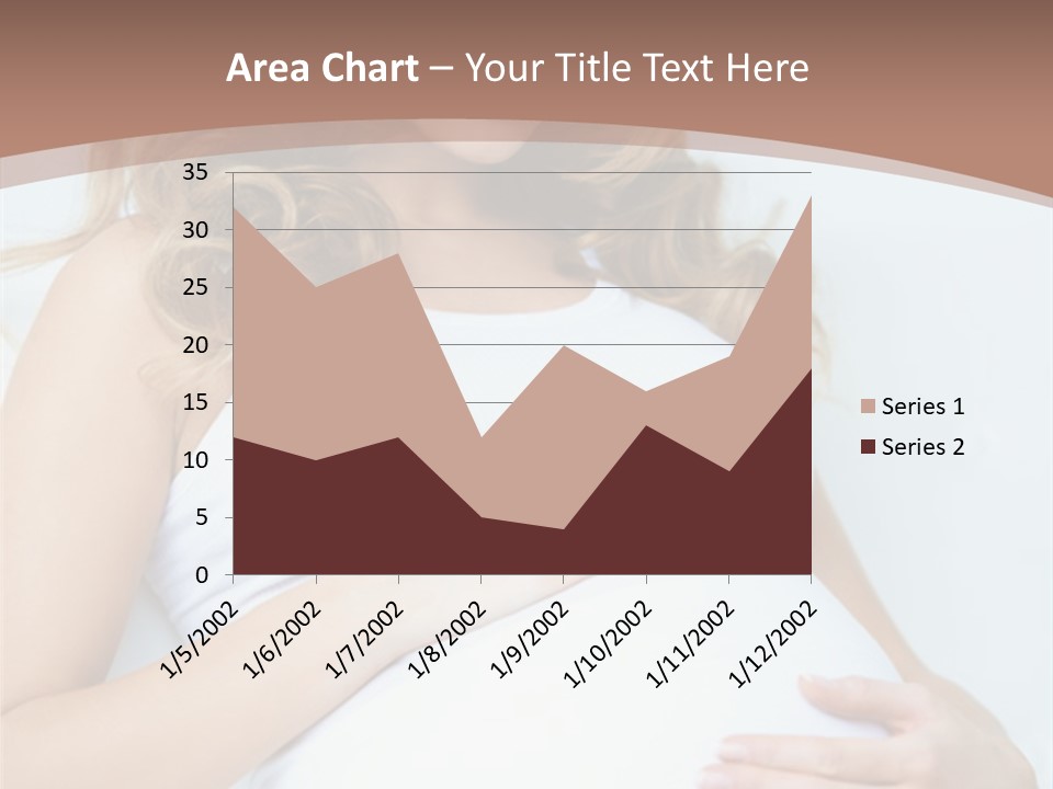 Pregnancy Woman Child PowerPoint Template