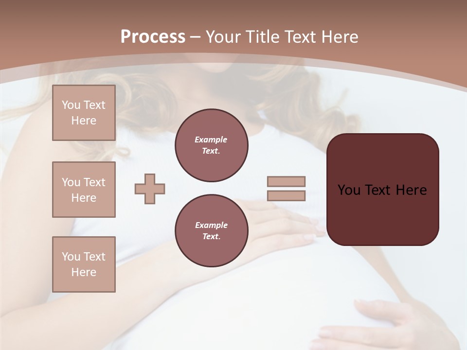 Pregnancy Woman Child PowerPoint Template