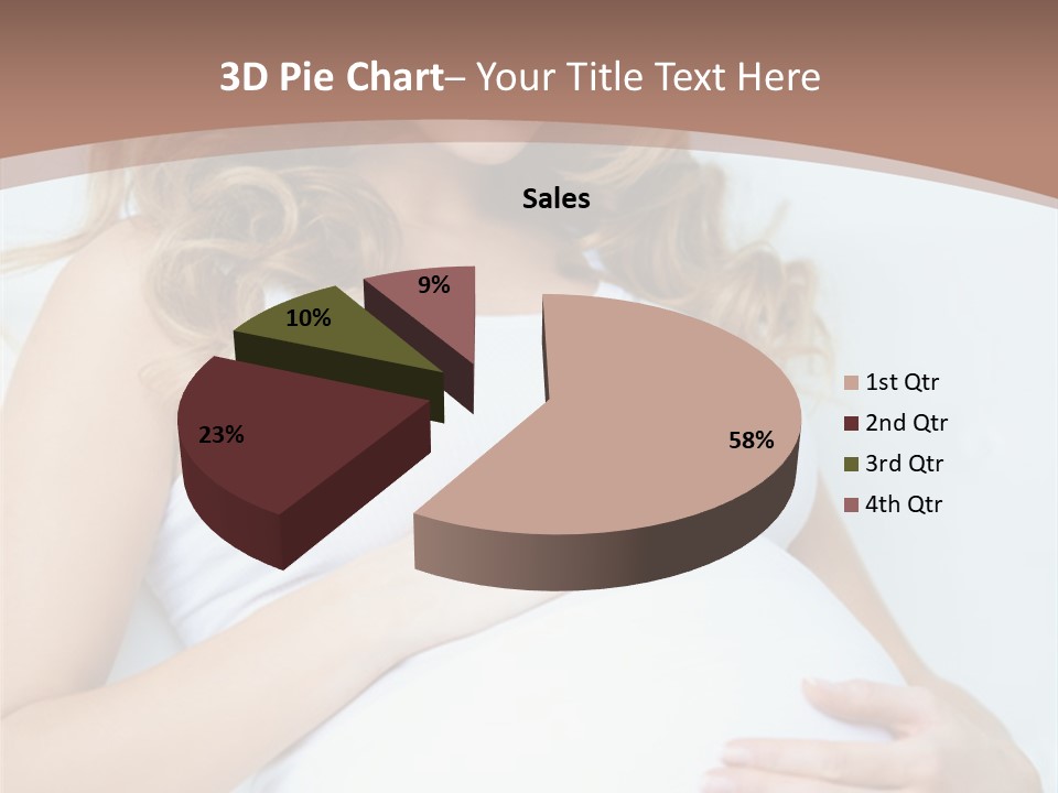 Pregnancy Woman Child PowerPoint Template