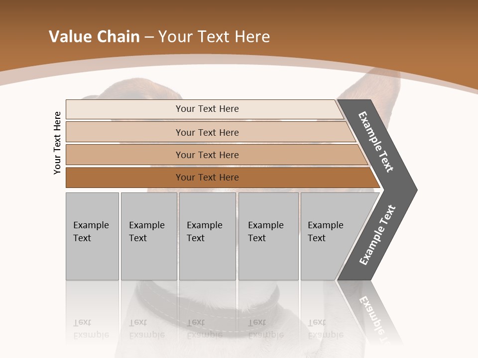 Mystery Gesture Dog PowerPoint Template