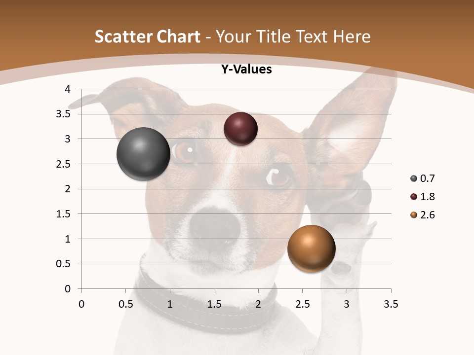 Mystery Gesture Dog PowerPoint Template