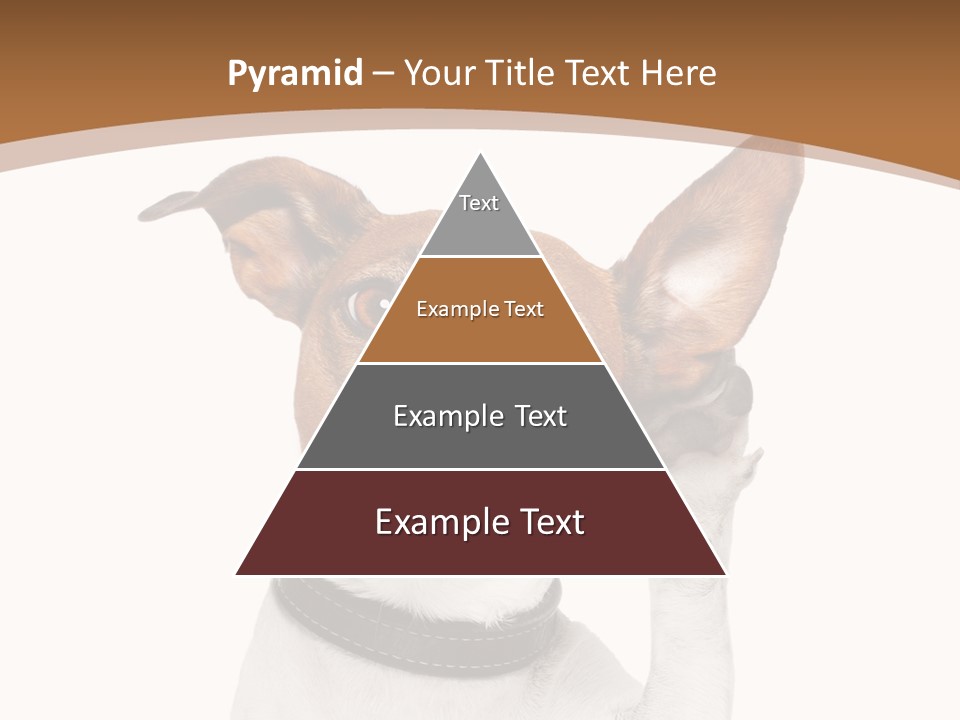 Mystery Gesture Dog PowerPoint Template