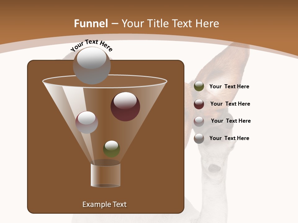 Mystery Gesture Dog PowerPoint Template