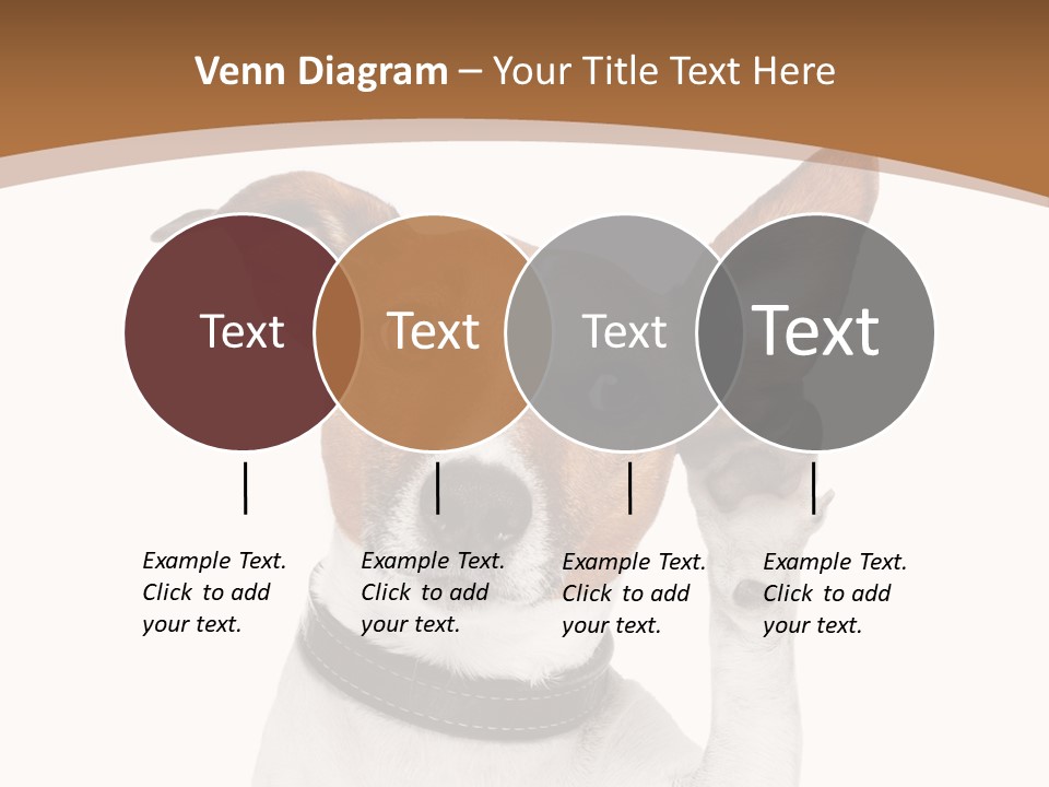 Mystery Gesture Dog PowerPoint Template