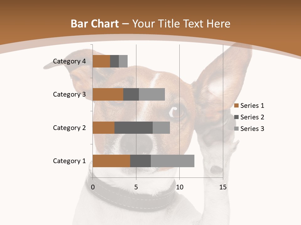 Mystery Gesture Dog PowerPoint Template