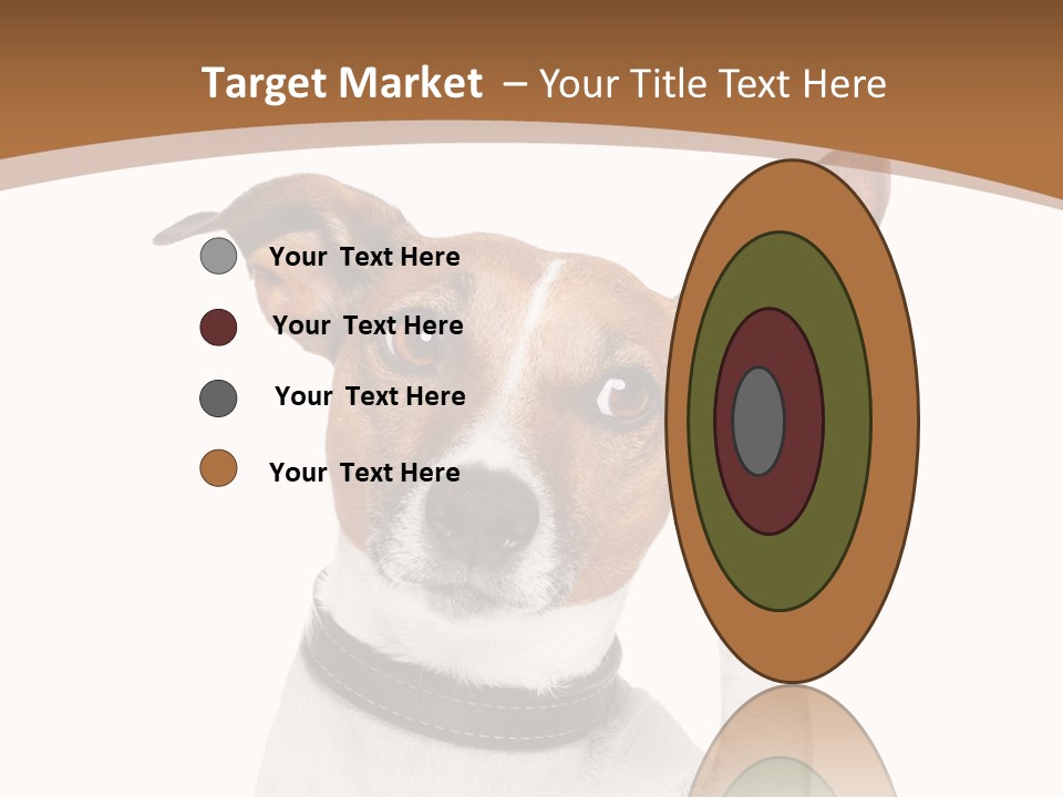 Mystery Gesture Dog PowerPoint Template