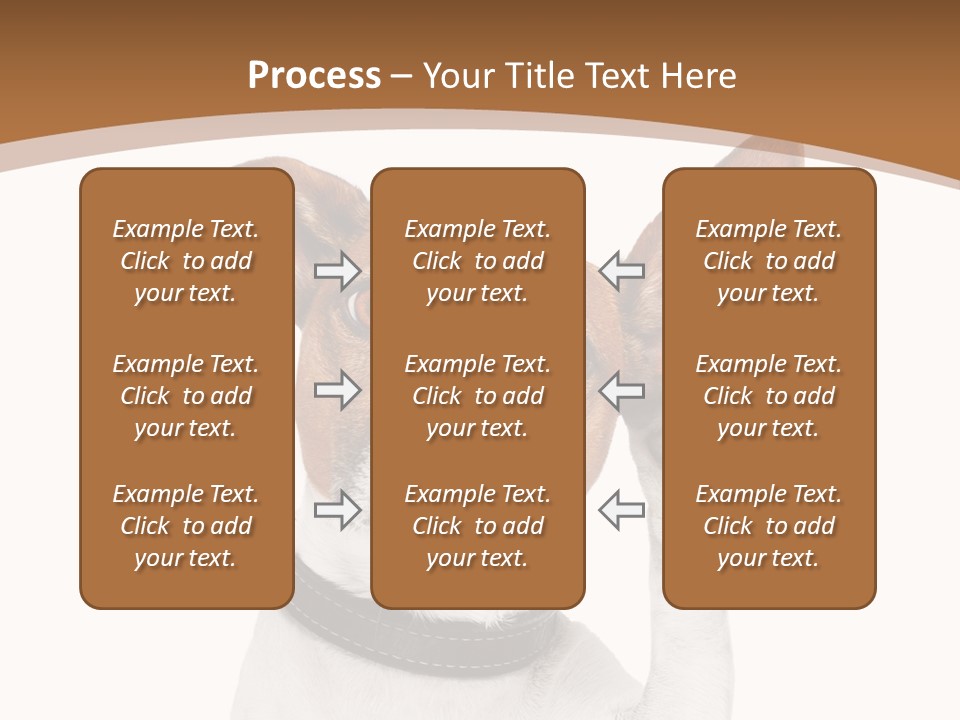Mystery Gesture Dog PowerPoint Template