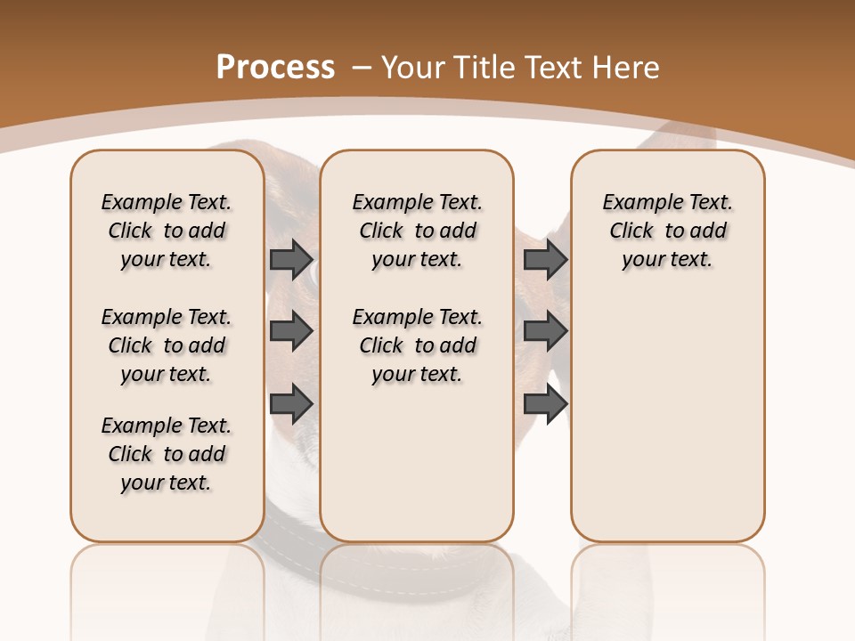 Mystery Gesture Dog PowerPoint Template