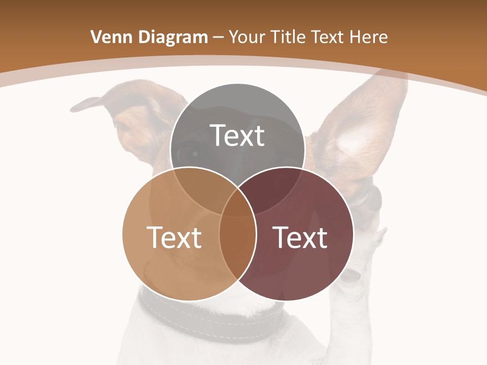 Mystery Gesture Dog PowerPoint Template