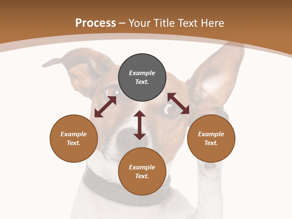 Mystery Gesture Dog PowerPoint Template