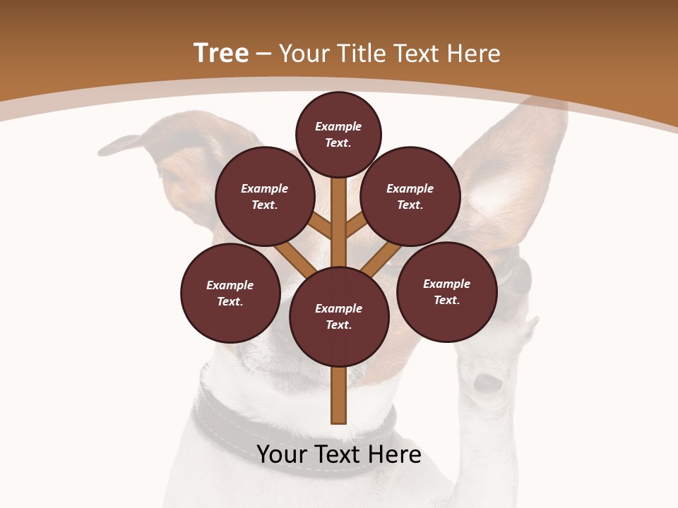 Mystery Gesture Dog PowerPoint Template