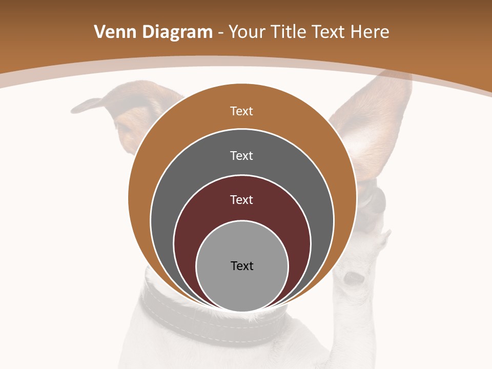 Mystery Gesture Dog PowerPoint Template