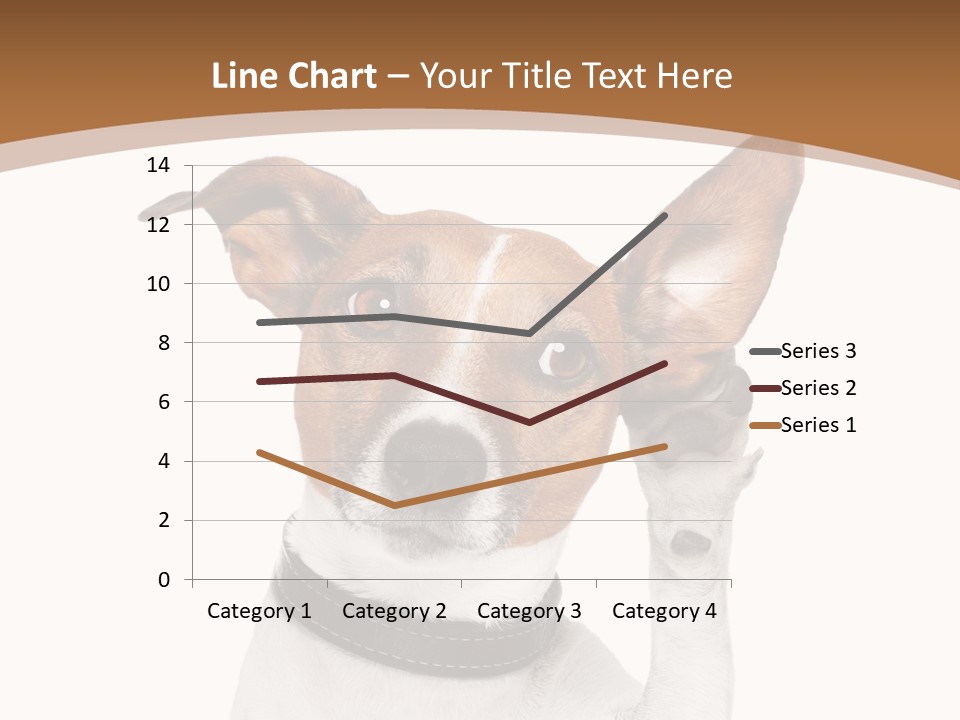 Mystery Gesture Dog PowerPoint Template