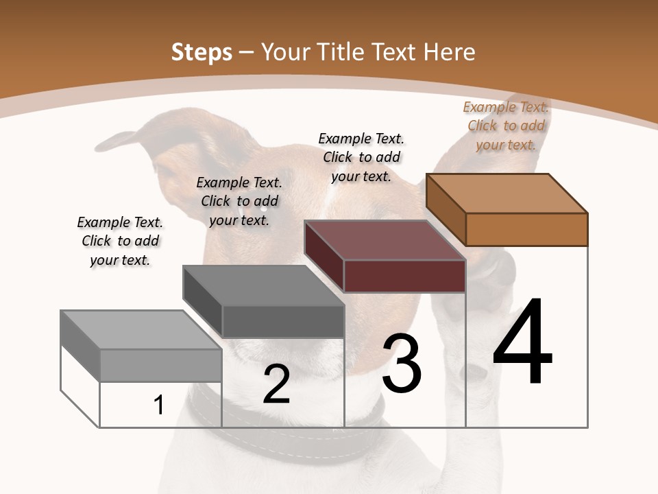 Mystery Gesture Dog PowerPoint Template