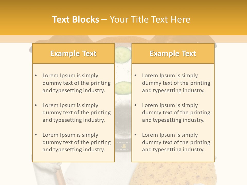 Mouth Large Underwater PowerPoint Template