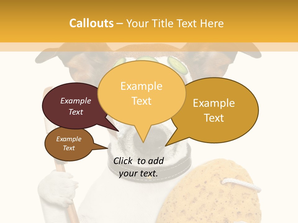 Mouth Large Underwater PowerPoint Template