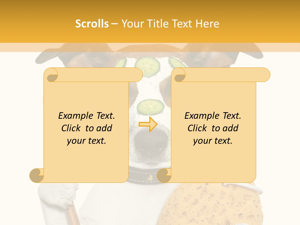 Mouth Large Underwater PowerPoint Template