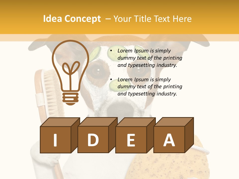 Mouth Large Underwater PowerPoint Template