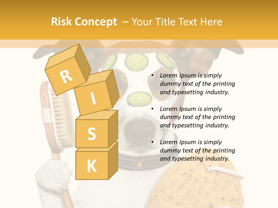 Mouth Large Underwater PowerPoint Template