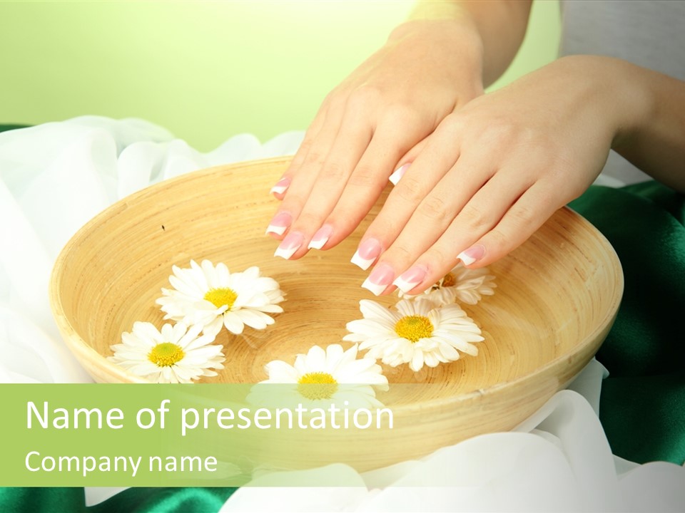 Therapy Wet Wooden PowerPoint Template