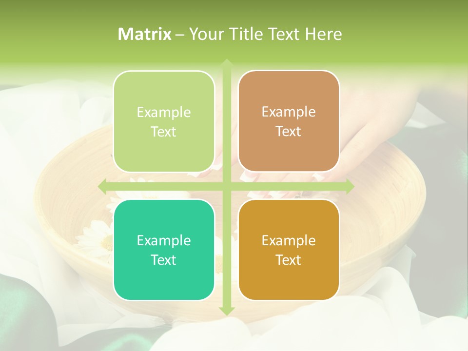 Therapy Wet Wooden PowerPoint Template