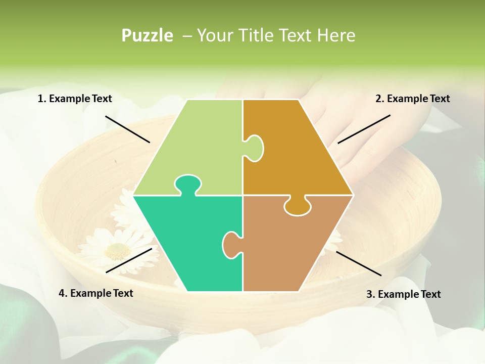 Therapy Wet Wooden PowerPoint Template