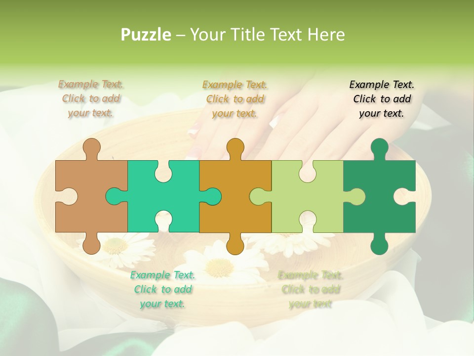 Therapy Wet Wooden PowerPoint Template