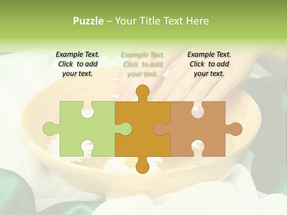 Therapy Wet Wooden PowerPoint Template