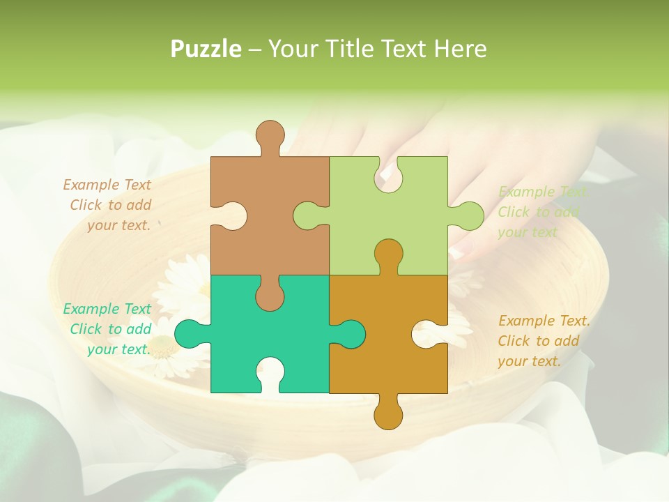 Therapy Wet Wooden PowerPoint Template