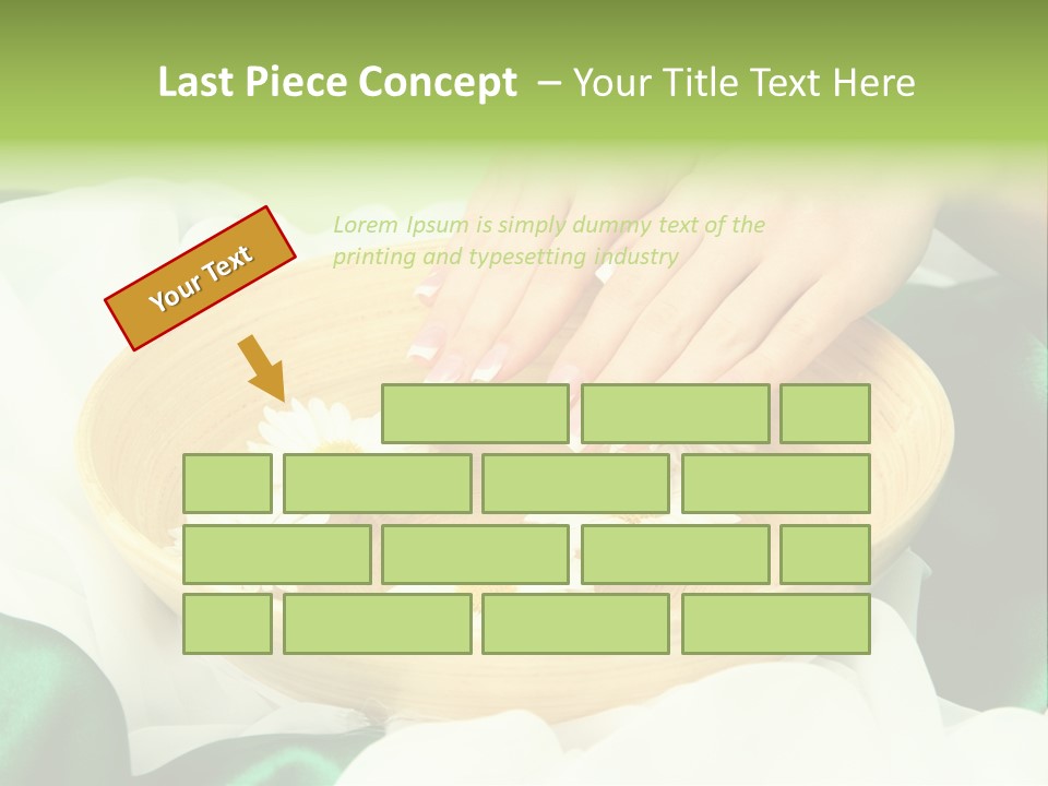 Therapy Wet Wooden PowerPoint Template