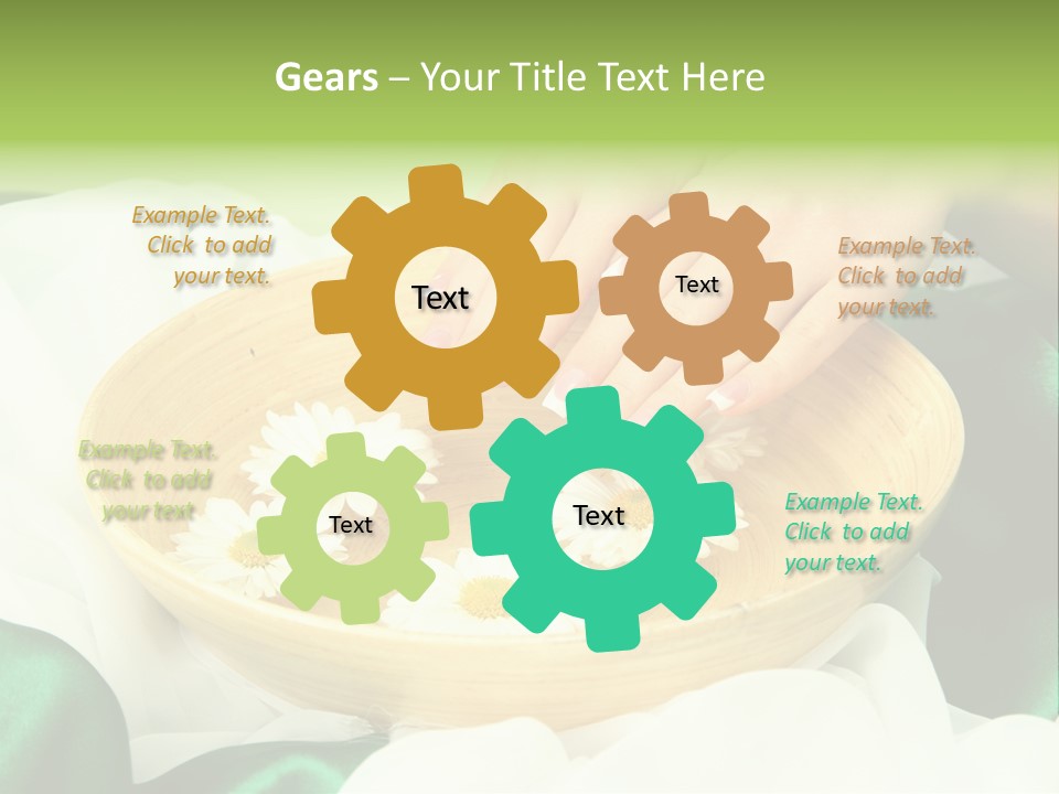 Therapy Wet Wooden PowerPoint Template