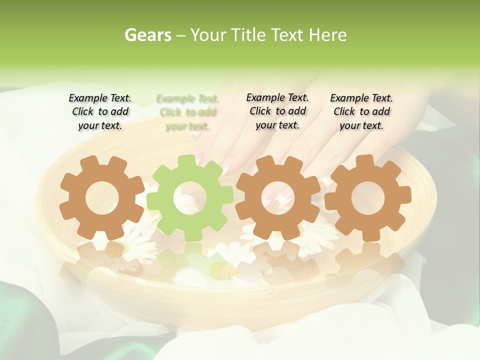 Therapy Wet Wooden PowerPoint Template