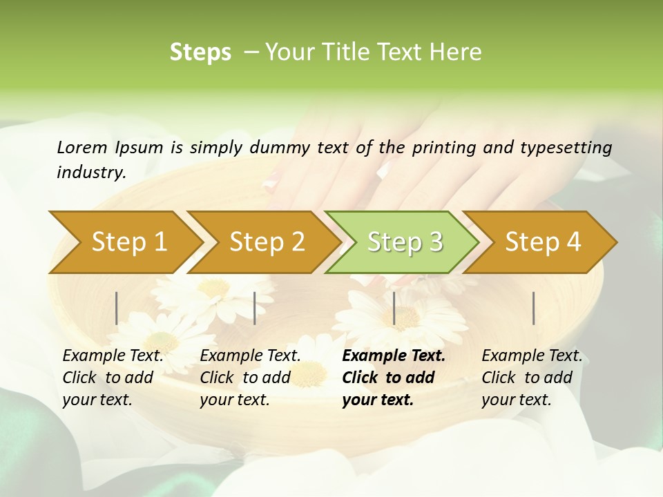 Therapy Wet Wooden PowerPoint Template