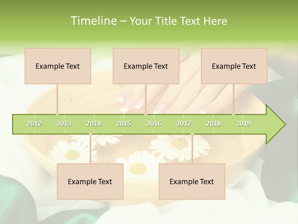 Therapy Wet Wooden PowerPoint Template