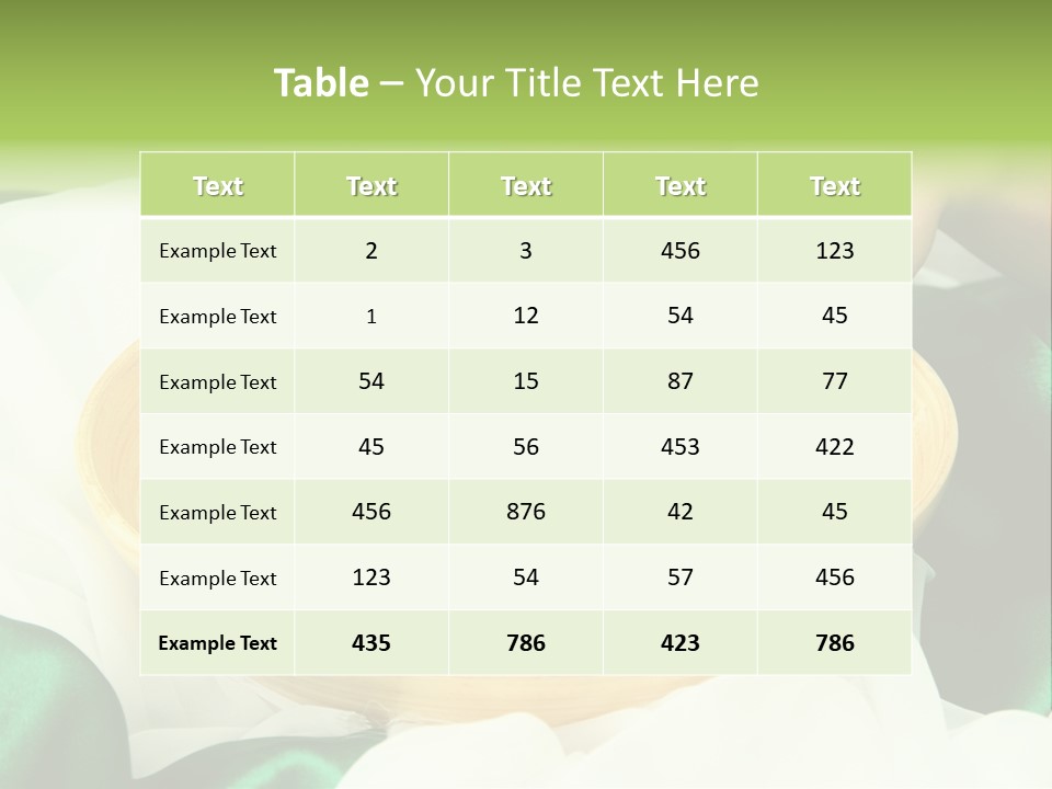 Therapy Wet Wooden PowerPoint Template