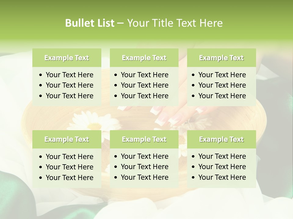 Therapy Wet Wooden PowerPoint Template