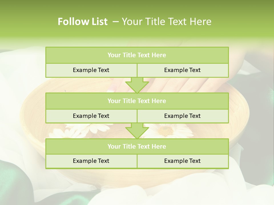 Therapy Wet Wooden PowerPoint Template