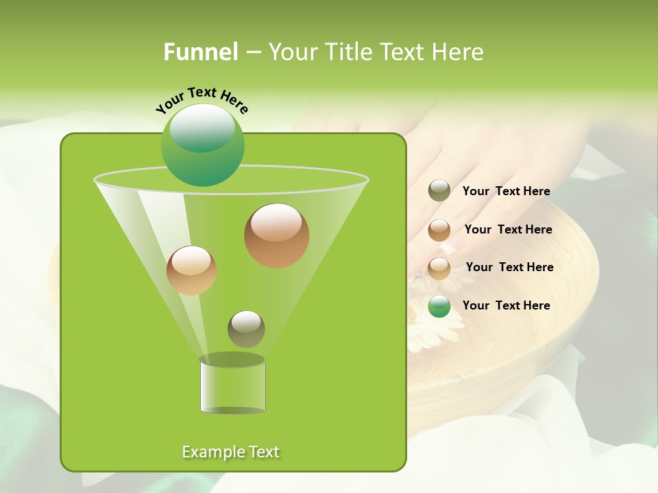 Therapy Wet Wooden PowerPoint Template