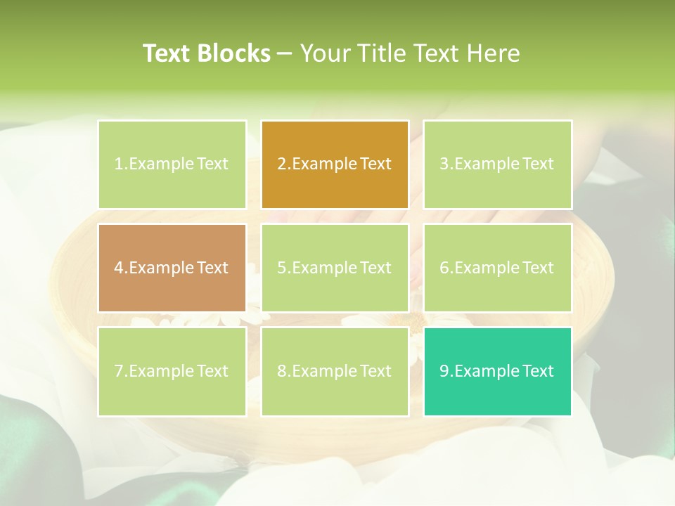 Therapy Wet Wooden PowerPoint Template