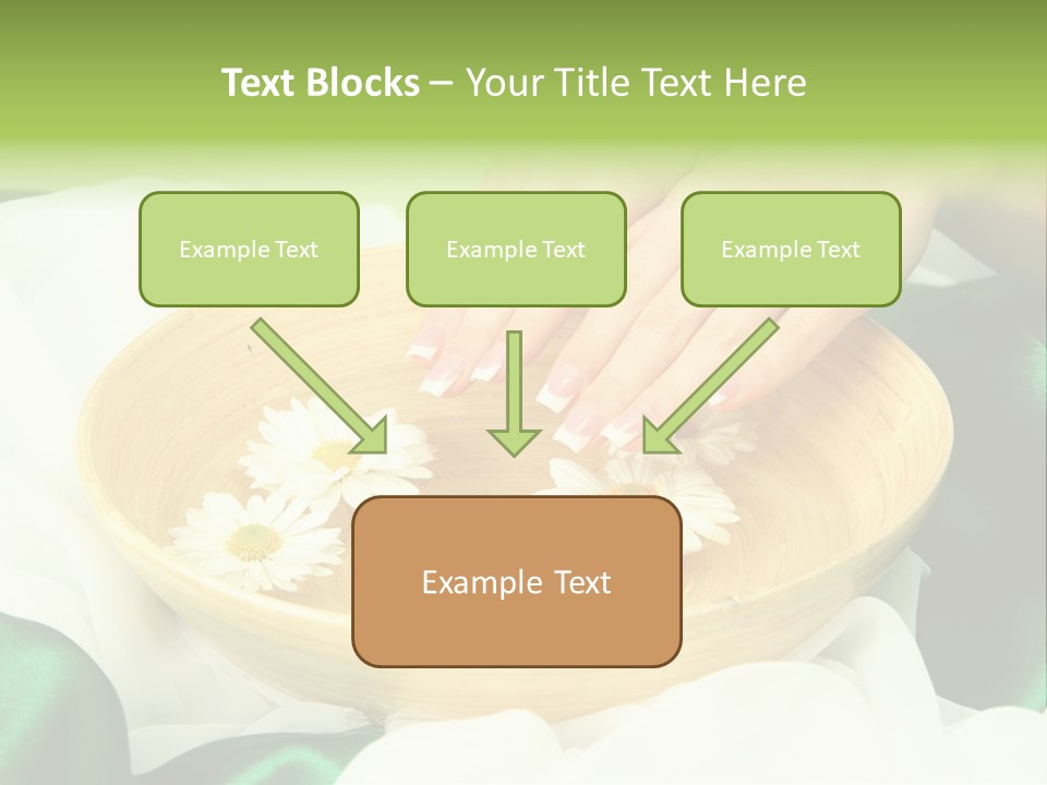 Therapy Wet Wooden PowerPoint Template