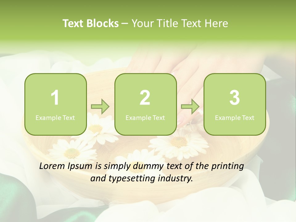 Therapy Wet Wooden PowerPoint Template