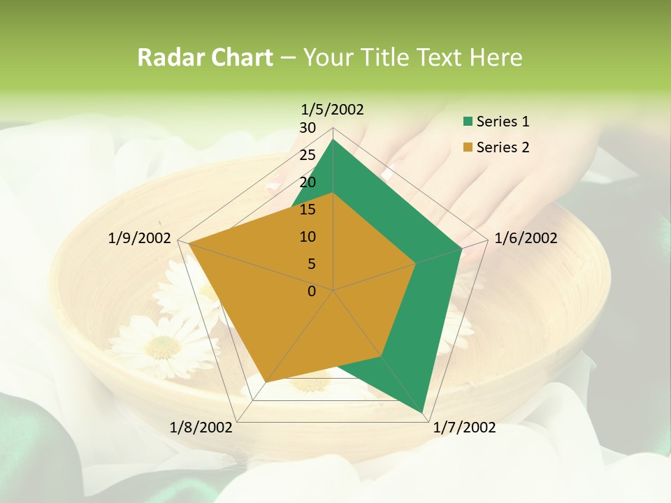 Therapy Wet Wooden PowerPoint Template