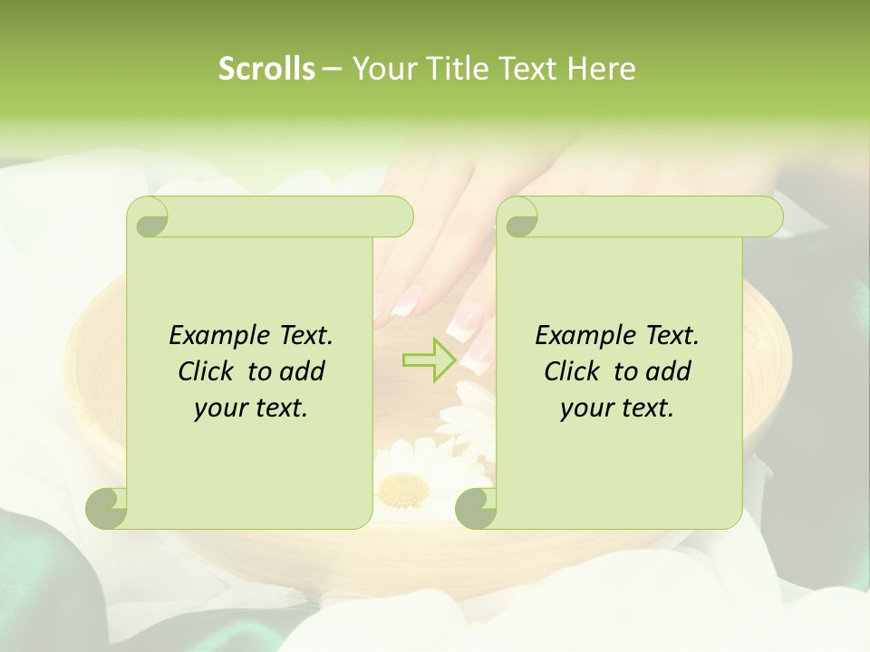 Therapy Wet Wooden PowerPoint Template